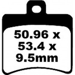 Placute frana EBC SFA ORG SCOOTER SFA298