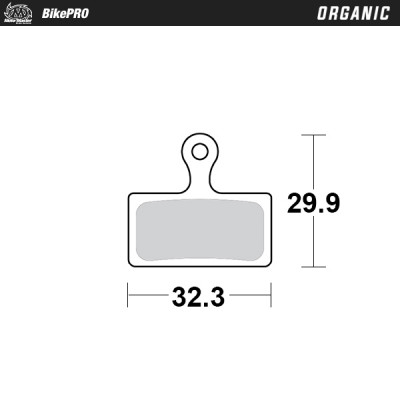 Placute frana MOTO-MASTER BRAKE PAD ORGANIC d