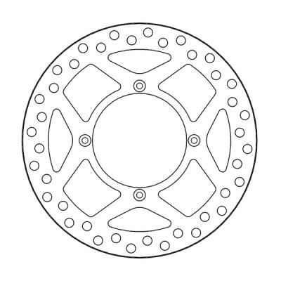 Disc frana fata MOTO-MASTER BRAKE DISC VINT FRONT KAWASAKI KLX 300 R 03-07