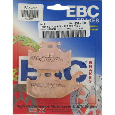 Placute frana EBC SINT R SERIES FA428R Placute frana EBC SINT R SERIES FA428R