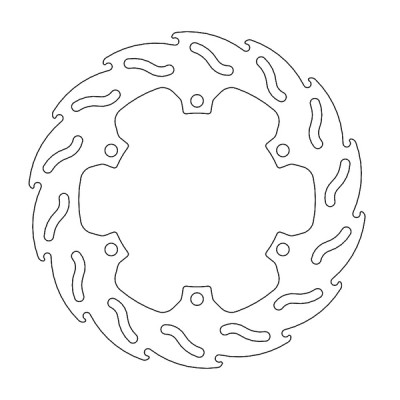 Disc frana MOTO-MASTER BRAKE ROTOR FIX FLAME YAMAHA	MT-125 ABS 19