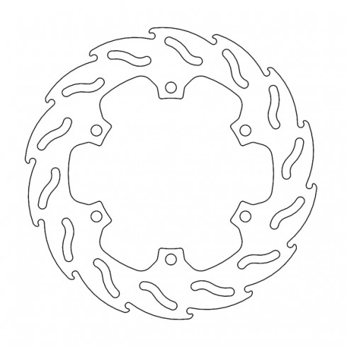 Disc frana MOTO-MASTER BRAKE ROTOR FIX FLAME YAMAHA MT-125 ABS 19 Disc frana MOTO-MASTER BRAKE ROTOR FIX FLAME YAMAHA MT-125 ABS 19