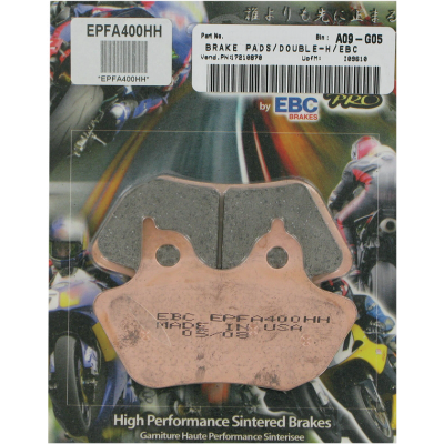 Placute frana EBC EPFA SIN EXT PRO EPFA400HH Placute frana EBC EPFA SIN EXT PRO EPFA400HH