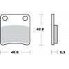 Placute frana MOTO-MASTER BRAKE PAD CERAMIC HONDA X-ADV 750 ABS 23 Placute frana MOTO-MASTER BRAKE PAD CERAMIC HONDA X-ADV 750 ABS 23