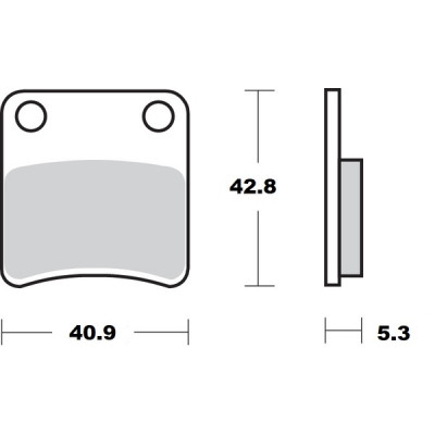 Placute frana MOTO-MASTER BRAKE PAD CERAMIC HONDA X-ADV 750 ABS 23