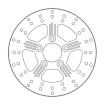 Disc frana MOTO-MASTER BRAKE ROTOR FIX ROUND L/R Harley Davidson XL 883 N 22 Disc frana MOTO-MASTER BRAKE ROTOR FIX ROUND L/R Harley Davidson XL 883 N 22 thumb
