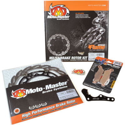 Kit disc de frână + plăcuțe   MOTO-MASTER BRAKE KIT 270MM FLOAT