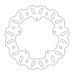 Disc frana MOTO-MASTER BRAKE ROTOR SCOOTER NITRO LIBERTY 125 I-GET 3V ABS Disc frana MOTO-MASTER BRAKE ROTOR SCOOTER NITRO LIBERTY 125 I-GET 3V ABS thumb