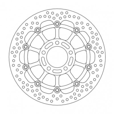 Disc frana MOTO-MASTER HALO FRONT DISC SUZUKI GSF 600 S