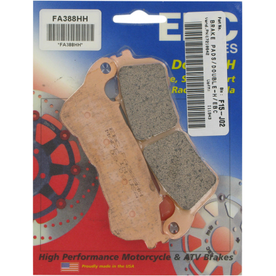 Placute frana EBC SINTERED HH FA388HH Placute frana EBC SINTERED HH FA388HH