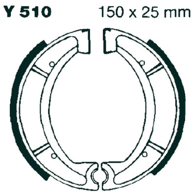 Saboti frana EBC Y510G