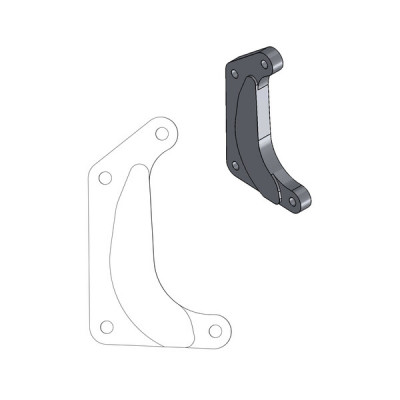 Clemă pentru adaptor MOTO-MASTER MM SUPERMOTARD RAC ADAPTE CRF 450 X.