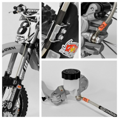Furtun de frana MOTO-MASTER BRAKE LINE W/ HEADLIGHT YAMAHA WR 250 F 23