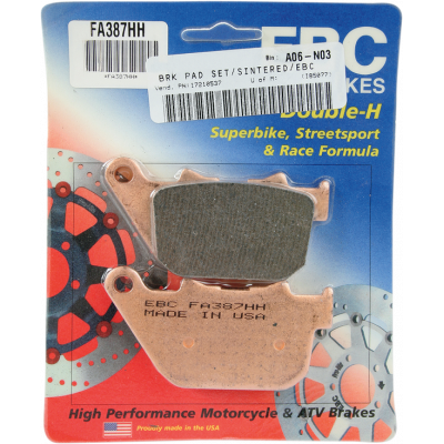 Placute frana EBC SINTERED HH FA387HH Placute frana EBC SINTERED HH FA387HH