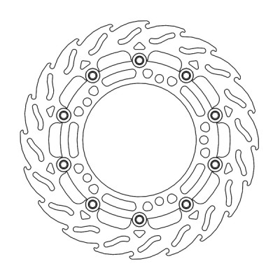 Disc frana MOTO-MASTER BRAKE ROTOR FLOAT FLAME KAWASAKI NINJA 650 ABS 23