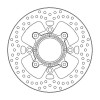 Disc frana MOTO-MASTER BRAKE ROTOR ROUND W/ABS EN 650 ABS