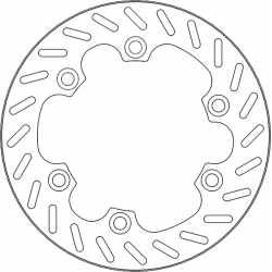 Disc frana spate MOTO-MASTER BRAKE DISC VINT REAR HONDA CR 125 R Disc frana spate MOTO-MASTER BRAKE DISC VINT REAR HONDA CR 125 R