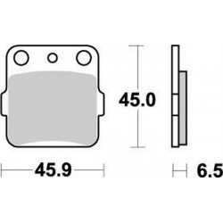Placute frana MOTO-MASTER MOTOMASTER BRAKEPAD NITRO CRF 150 R Placute frana MOTO-MASTER MOTOMASTER BRAKEPAD NITRO CRF 150 R