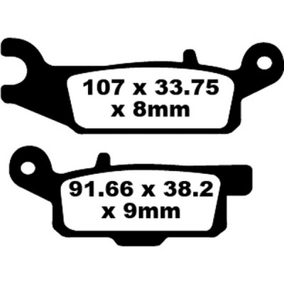 Placute frana EBC CARBON TT DIRT FA446TT Placute frana EBC CARBON TT DIRT FA446TT