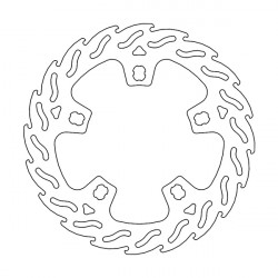 Disc frana MOTO-MASTER BRAKE ROTOR FIX FLAME L Harley Davidson FLHXS 1868 ABS