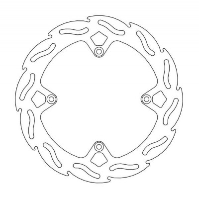 Disc frana MOTO-MASTER BRAKE ROTOR FIX FLAME 4.4 HUSQVARNA TC 85 19/16 22