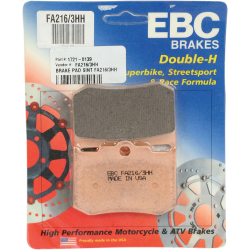 Placute frana EBC SINTERED HH FA216/3HH Placute frana EBC SINTERED HH FA216/3HH