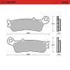 Placute frana MOTO-MASTER MM BRAKEPAD 099811