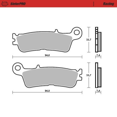Placute frana MOTO-MASTER MM BRAKEPAD 099811