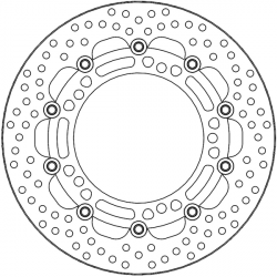 Disc frana MOTO-MASTER BRAKE ROTOR FLOAT ROUND KAWASAKI Z 400 ABS Disc frana MOTO-MASTER BRAKE ROTOR FLOAT ROUND KAWASAKI Z 400 ABS