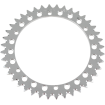 Pinion spate RENTHAL SPROCK R 520 40T SI UL SC thumb