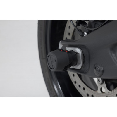 Set cras paduri spate SW-MOTECH REAR AXLE SLIDER SET X-CAPE 650 ABS