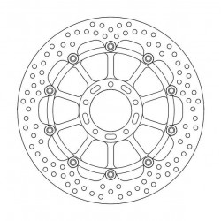 Disc frana MOTO-MASTER HALO FRONT DISC DUCATI DESERT X 950 ABS Disc frana MOTO-MASTER HALO FRONT DISC DUCATI DESERT X 950 ABS