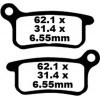 Placute frana EBC CARBON TT DIRT FA357TT