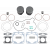 Kit piston WISECO PISTON KIT POLARIS RMK DRAGON 700 thumb