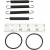 Arcuri de fixare FMF SPRING/ORING KIT BANSHEE Arcuri de fixare FMF SPRING/ORING KIT BANSHEE thumb