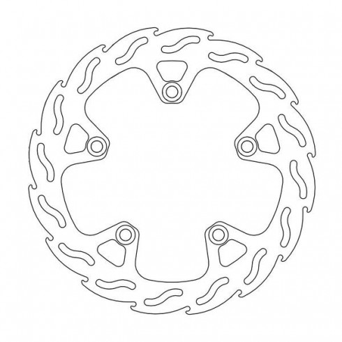 Disc frana MOTO-MASTER MM FLAME FRONT DISC AN 400 ABS Disc frana MOTO-MASTER MM FLAME FRONT DISC AN 400 ABS
