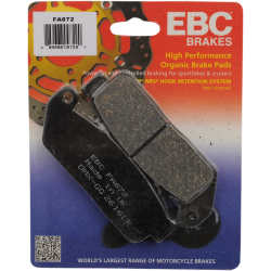 Placute frana EBC FA SER ORGANIC FA672