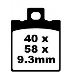 Placute frana EBC FA SER ORGANIC FA047/3