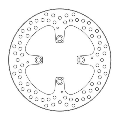 Disc frana MOTO-MASTER BRAKE ROTOR ROUND DUCATI STREETFIGHTER V4 1100 ABS