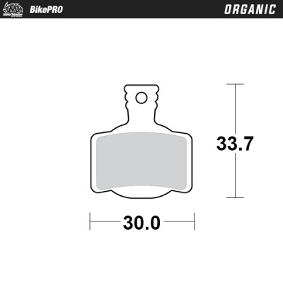 Placute frana MOTO-MASTER BRAKE PAD ORGANIC z