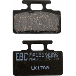 Placute frana EBC FA SER ORGANIC FA151