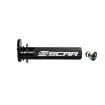 Manson gaz aluminiu SCAR pentru GAS GAS/KTM/HUSQVARNA BLACK thumb