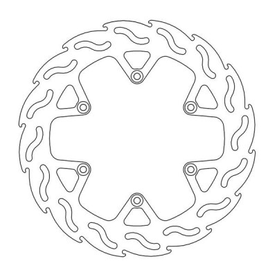 Disc frana MOTO-MASTER BRAKE ROTOR FIX FLAME 4.4 YAMAHA	WR 250 F