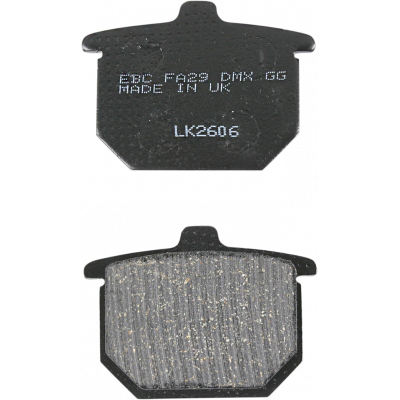 Placute frana EBC FA SER ORGANIC FA029