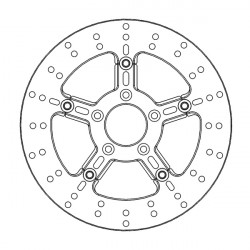 Disc frana MOTO-MASTER BRAKE ROTOR FLOAT RND L/R Harley Davidson FXDWG 1584 10 Disc frana MOTO-MASTER BRAKE ROTOR FLOAT RND L/R Harley Davidson FXDWG 1584 10