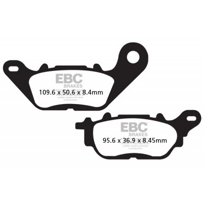 Placute frana EBC FA SER ORGANIC FA464 Placute frana EBC FA SER ORGANIC FA464