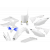 Kit plastice CYCRA CRF450 17- WHITE thumb