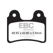 Placute frana EBC BRAKE PAD CARBON TT DIRT Placute frana EBC BRAKE PAD CARBON TT DIRT thumb