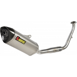 Sistem evacuare AKRAPOVIC RAC TI/CF MT-125 Sistem evacuare AKRAPOVIC RAC TI/CF MT-125