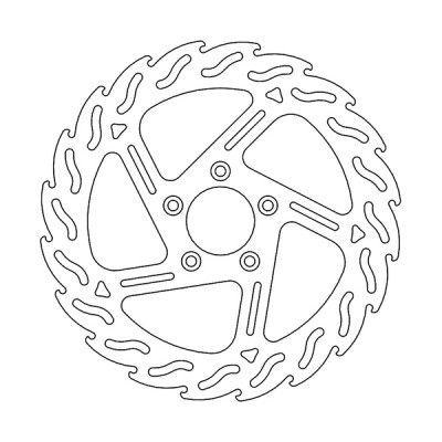 Disc frana MOTO-MASTER BRAKE ROTOR FIX FLAME L Harley Davidson FLTRKSE 1923 ABS